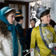 Taissa Farmiga and Carrie Coon in HBO’s The Gilded Age